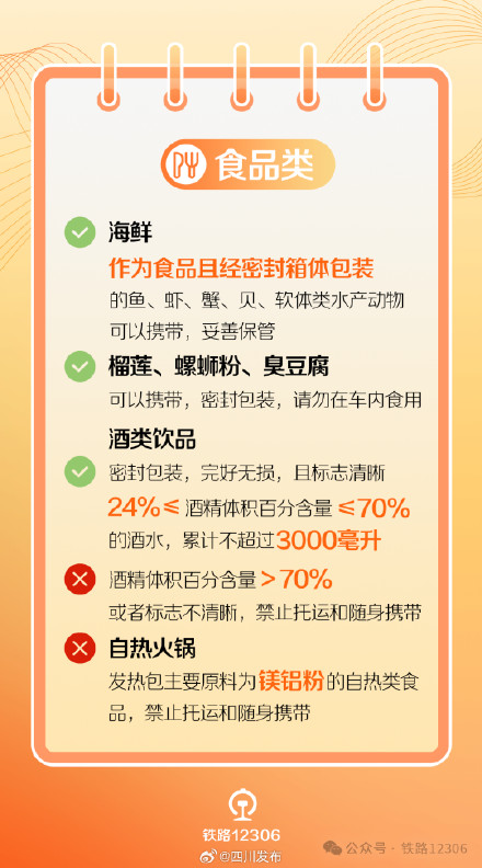 出发前必看!五一出行火车禁带限带清单 出发前必看!五一出行火车禁带限带清单