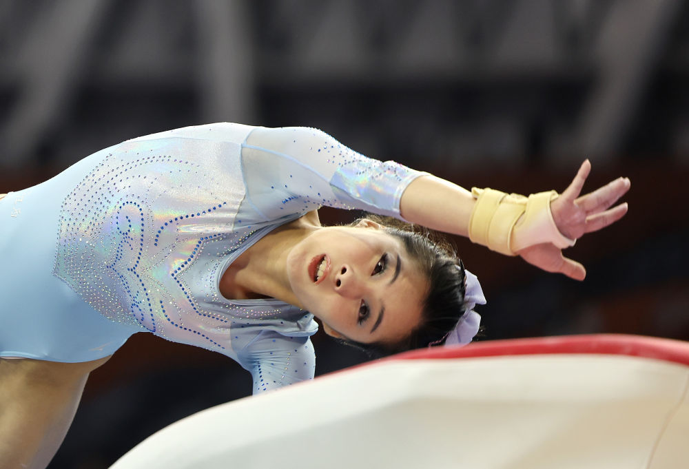 巴黎奥运预备式 | 体操全国锦标赛：虞琳敏获女子跳马冠军