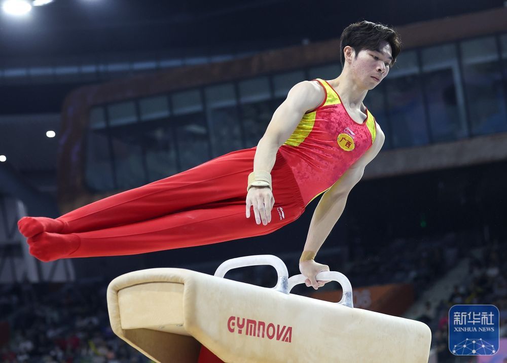 巴黎奥运预备式 | 全国体操锦标赛:邹敬园获男子鞍马冠军 巴黎奥运预备式 | 全国体操锦标赛:邹敬园获男子鞍马冠军