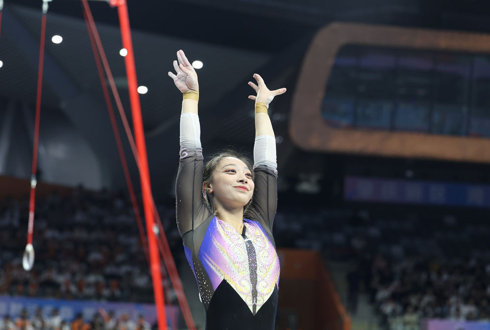 巴黎奥运预备式 | 体操全国锦标赛：虞琳敏获女子跳马冠军