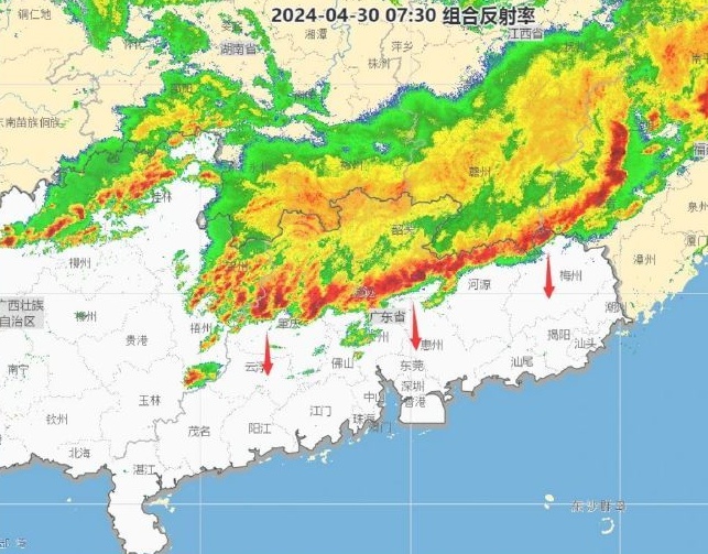 注意！强飑线南压横扫广东！两地发布龙卷风警报