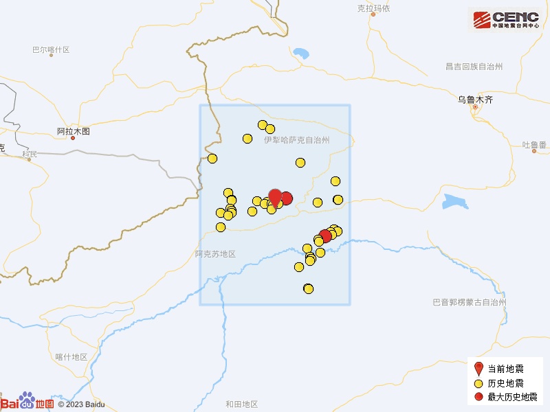 新疆阿克苏地区拜城县发生3.1级地震 新疆阿克苏地区拜城县发生3.1级地震