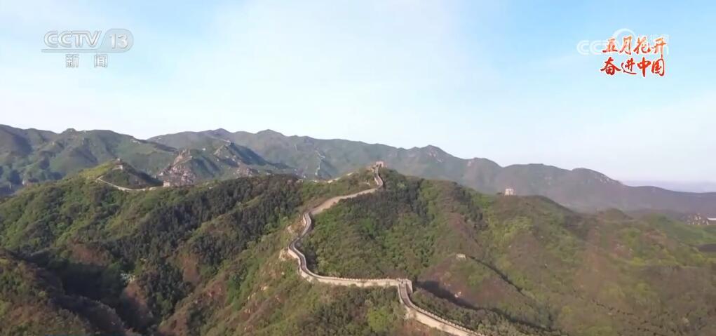 俯瞰祖国大地山河壮丽 五月的中国绽放无限活力 俯瞰祖国大地山河壮丽 五月的中国绽放无限活力