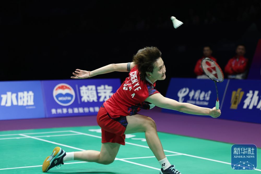 羽毛球丨尤伯杯四分之一决赛:陈雨菲助中国队旗开得胜