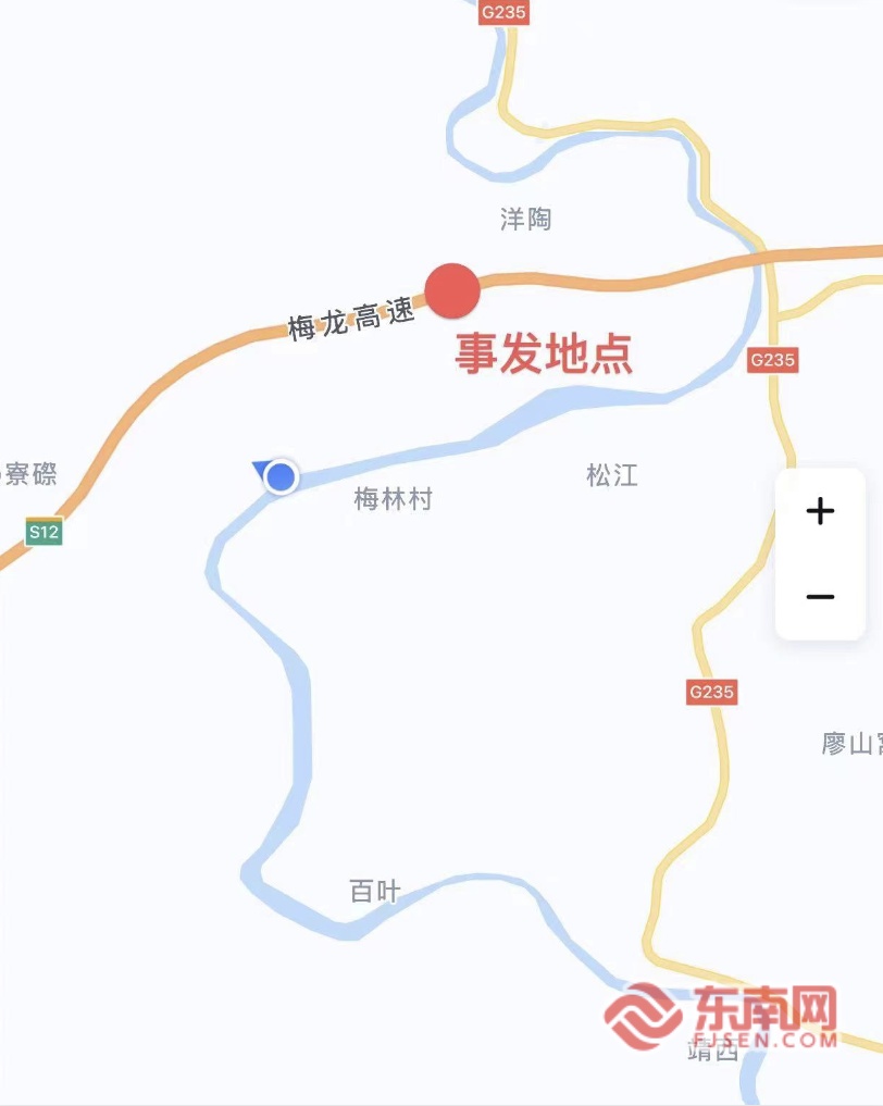 广东梅大高速塌方灾害现场，福建籍热心司机救起6人！
