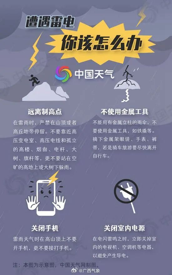 广西今起再迎强降雨和强对流天气过程 雷暴大风携冰雹返场
