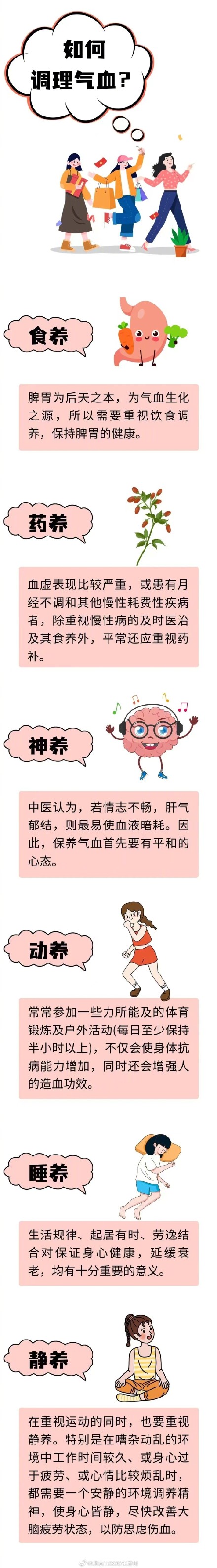 气血充足精神好！6个方法、2款药膳，养足气血