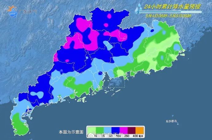 新一轮“倒水模式”开启！广东再现强降水