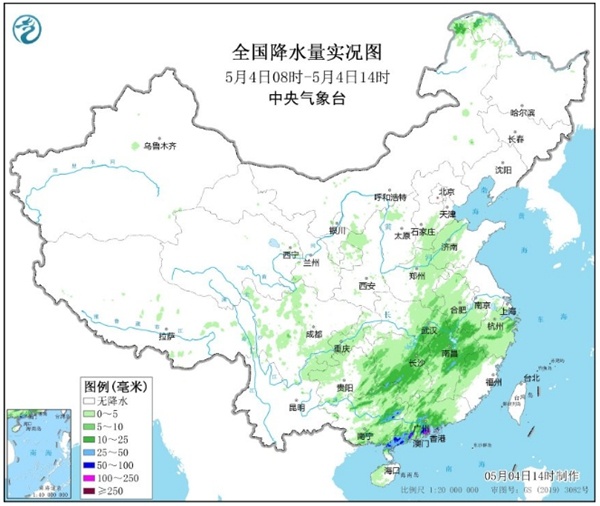 广东两地6小时降雨超300毫米！南方的雨何时停？