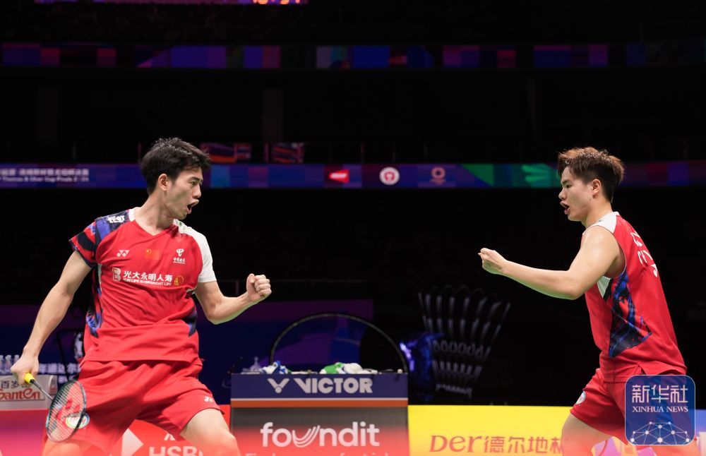 羽毛球丨汤姆斯杯:中国队晋级决赛 羽毛球丨汤姆斯杯:中国队晋级决赛
