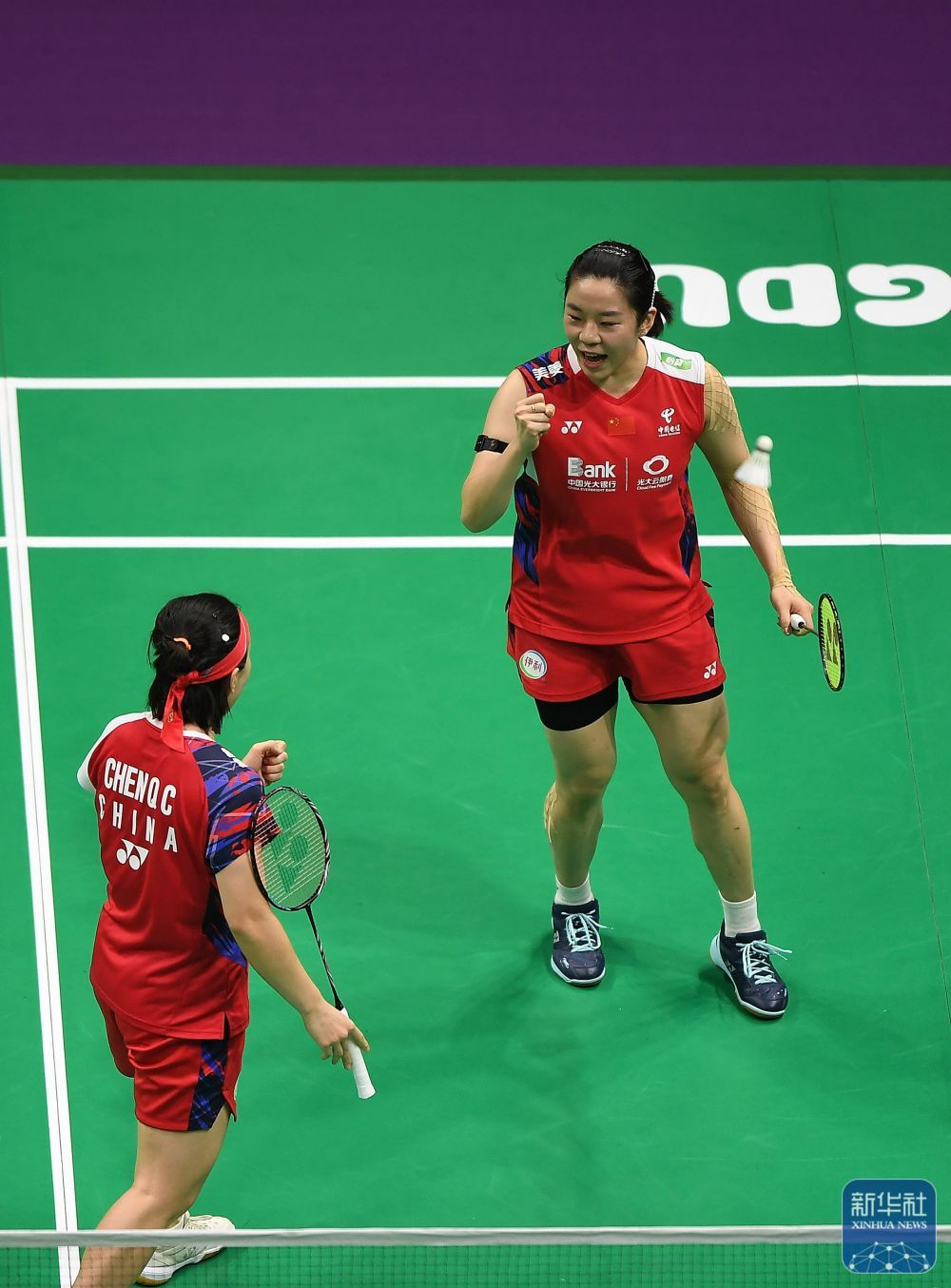 尤伯杯决赛：再下一城 陈清晨/贾一凡取胜