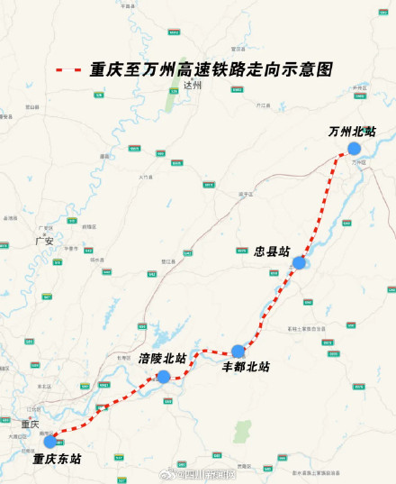 四川多条高铁迎来新进展