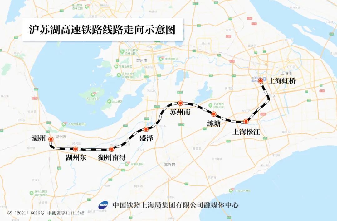 上海一火车站更名，将成第三大车站！新建高铁定名，未来上海⇌湖州仅需40分钟