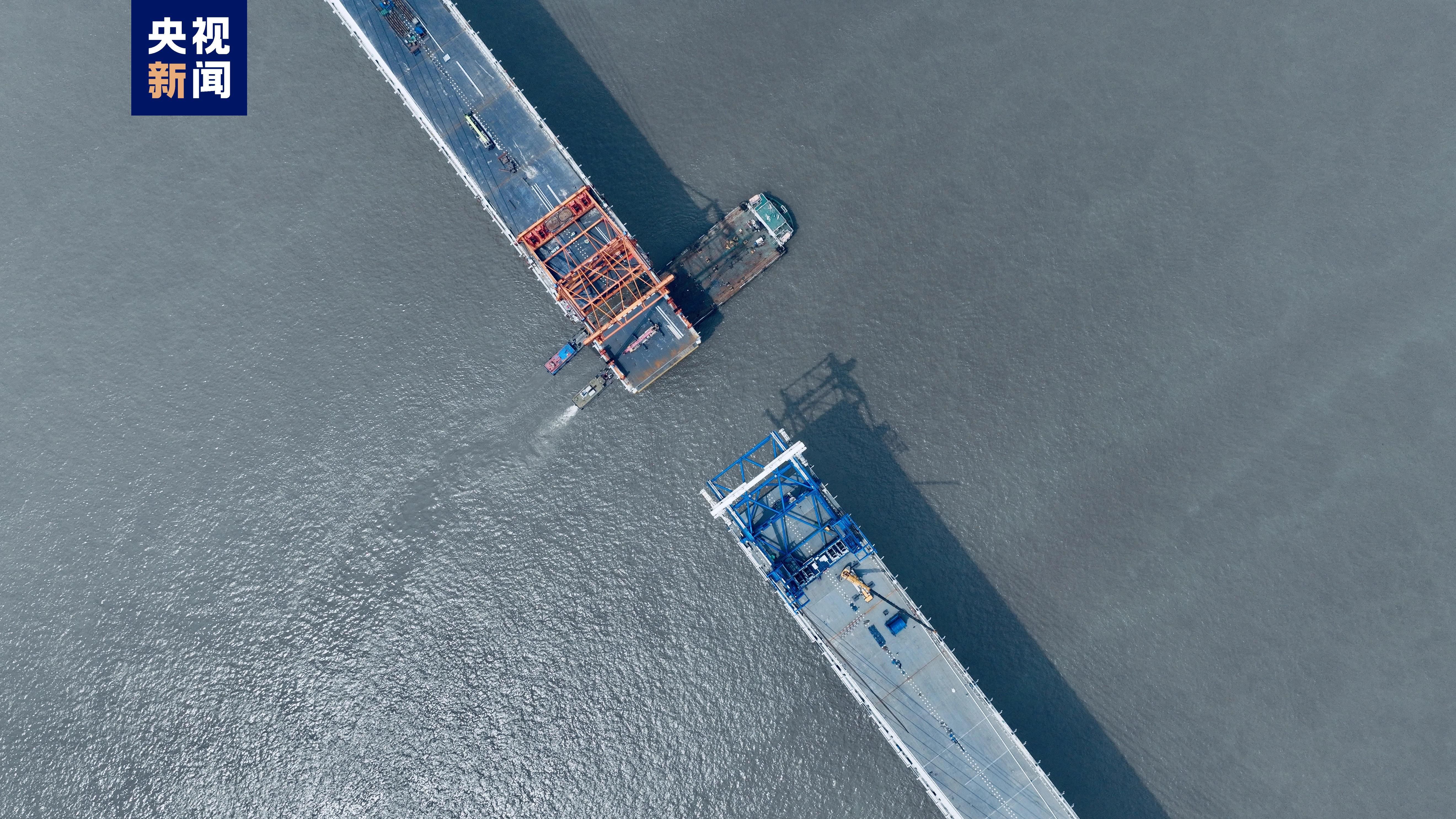 预计6月合龙！常泰长江大桥常州侧主体工程完工