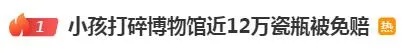 热搜第一！小孩打碎近12万元瓷瓶被全额免赔，网友吵翻