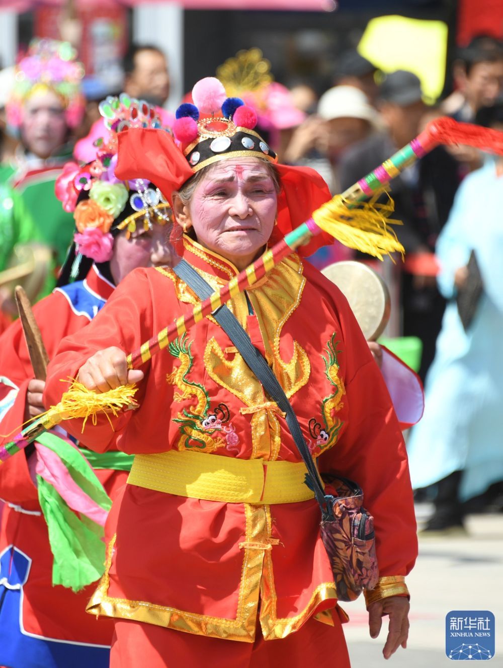 北京平谷：第三十五届丫髻山庙会开幕