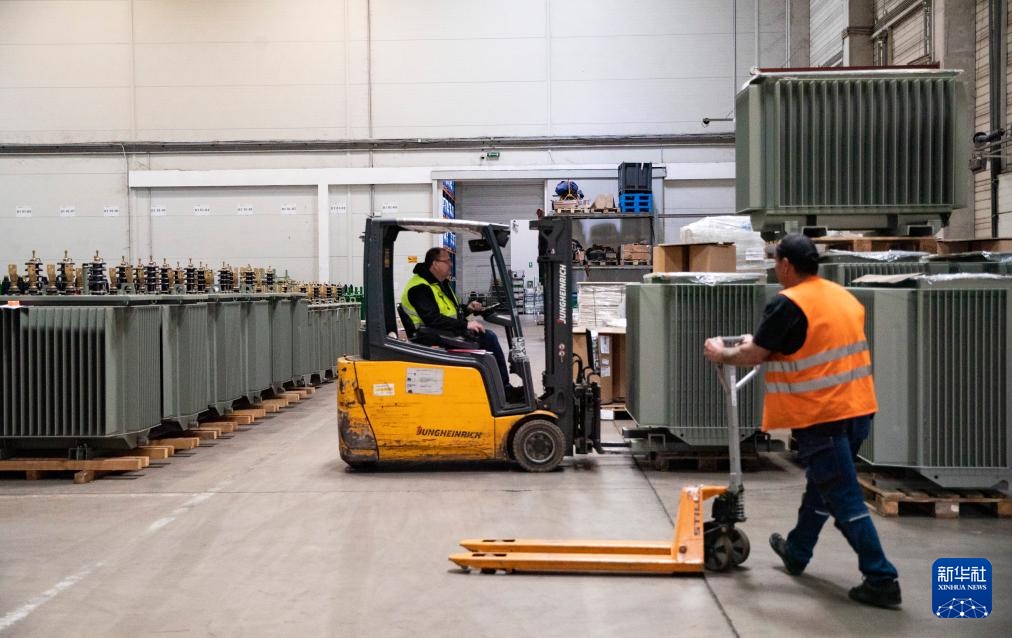 探访中欧商贸物流合作园区 探访中欧商贸物流合作园区