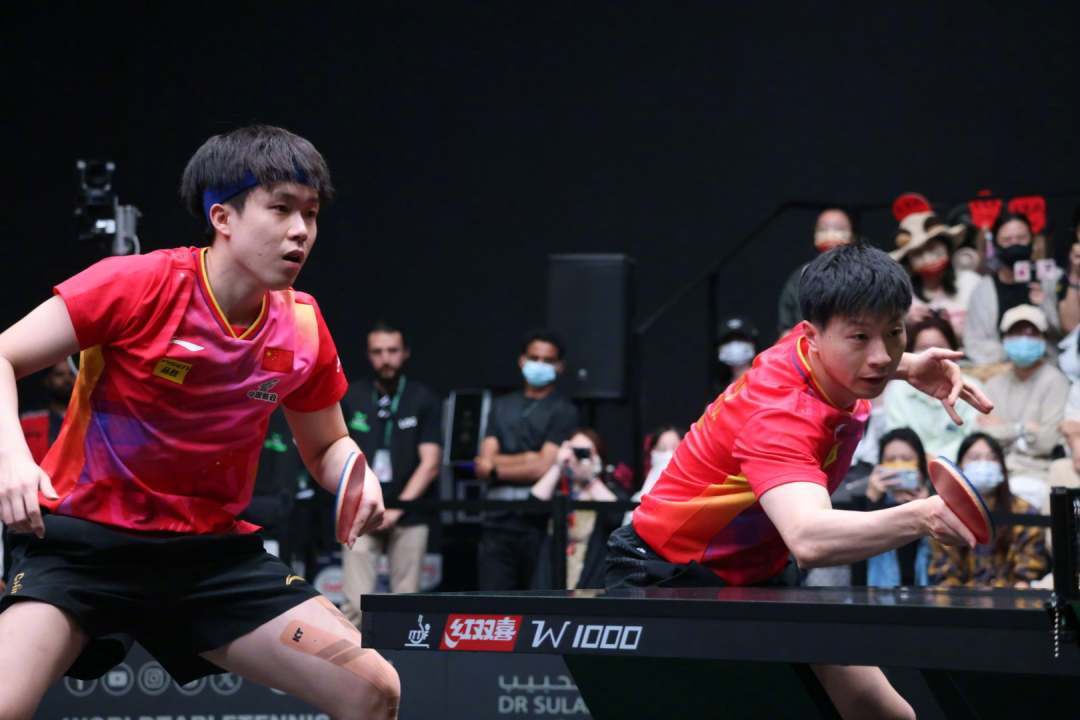 太棒了！马龙王楚钦挺进大满贯男双决赛