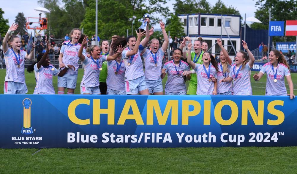 萨尔茨堡,阿森纳分获2024国际足联青年杯男,女冠军