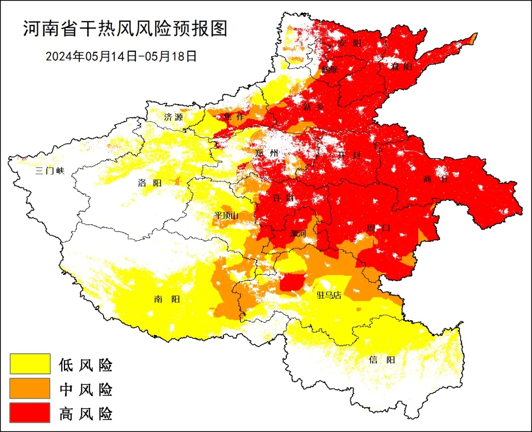 今天下午到夜里，郑州有雷暴大风等强对流天气！