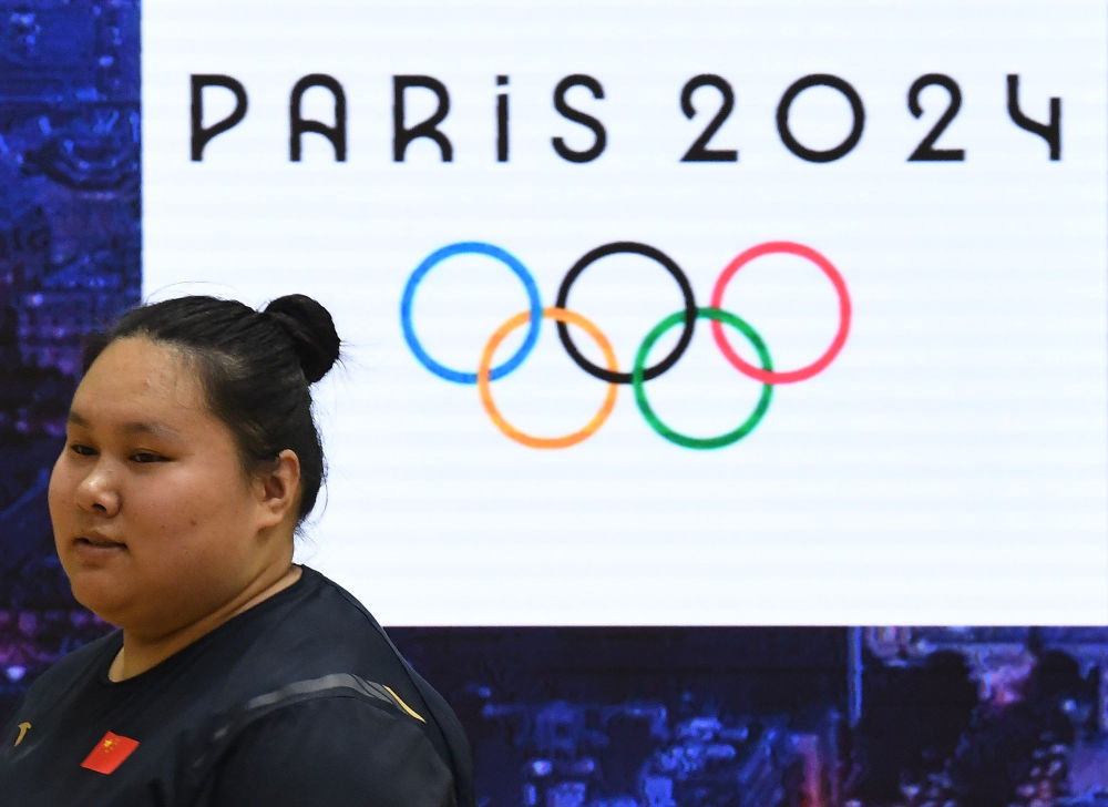 巴黎奥运预备式|国家举重队举行媒体公开课