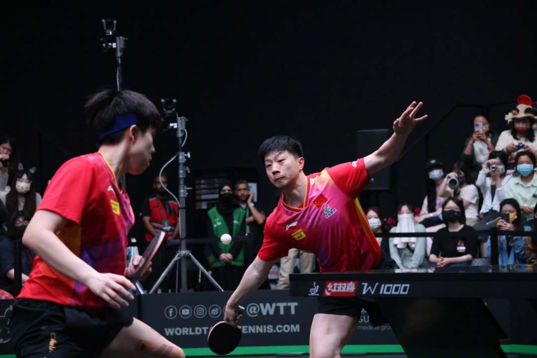 太棒了！马龙王楚钦挺进大满贯男双决赛