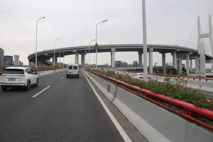 开车上高架，被上海美到了！一直到9月中旬→