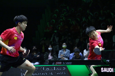 祝贺！王楚钦孙颖莎3比0黄镇廷杜凯琹