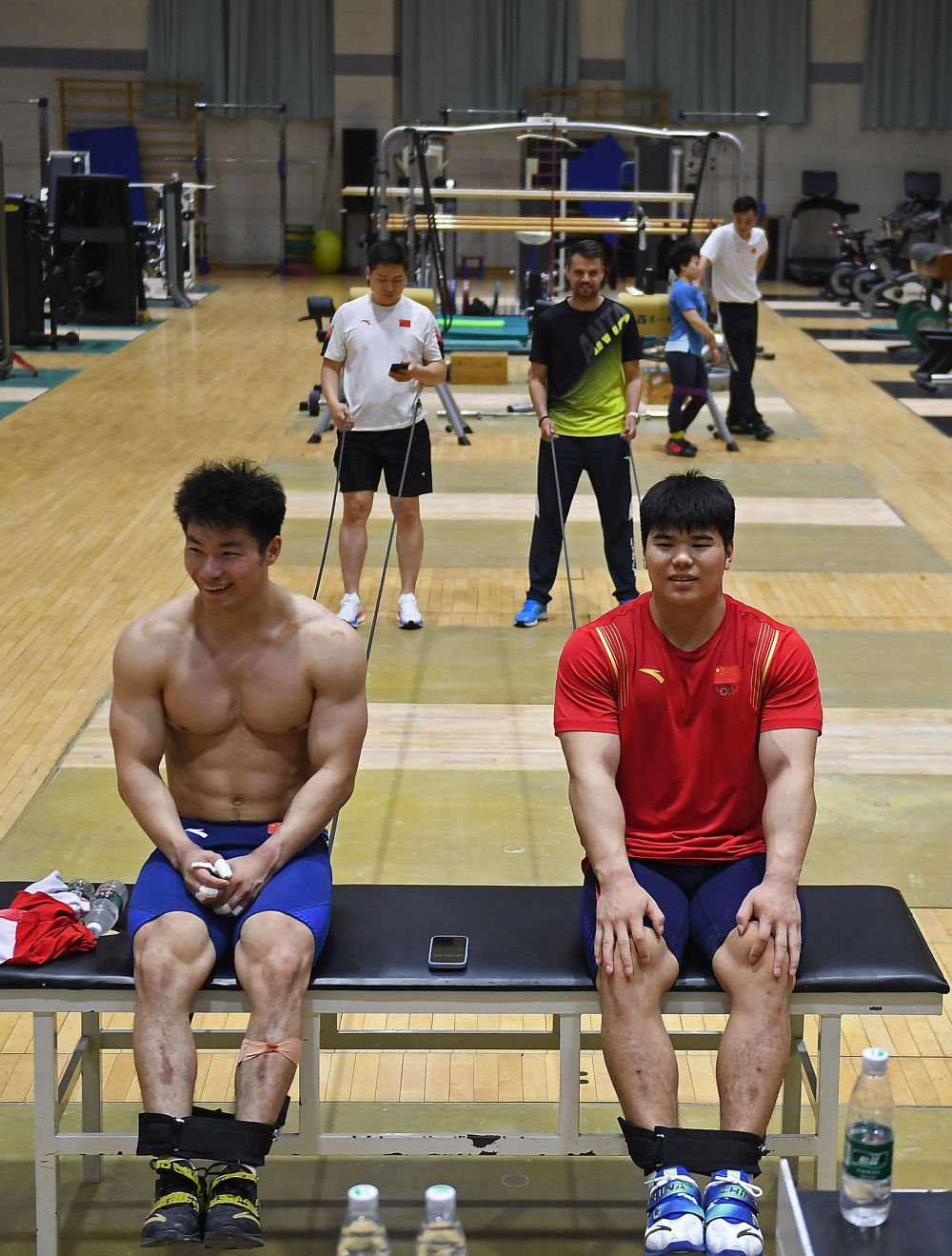 巴黎奥运预备式|国家举重队举行媒体公开课