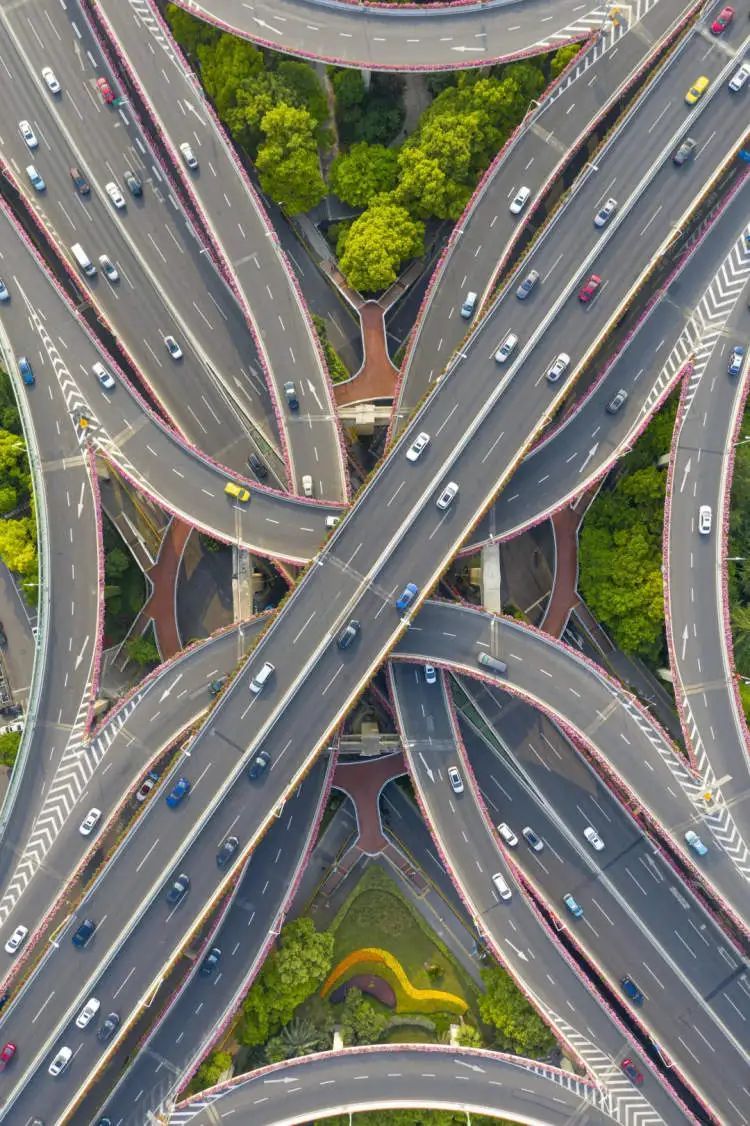 开车上高架，被上海美到了！一直到9月中旬→