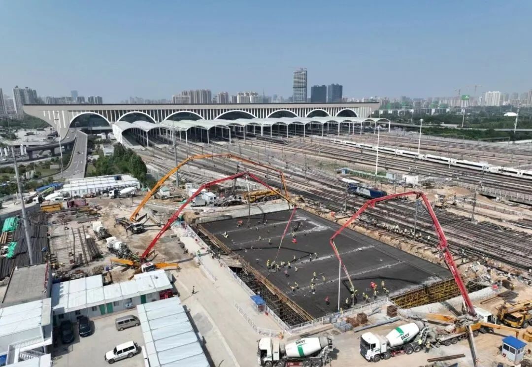 最新进展!石家庄火车站南地道桥主体预制结构封顶 最新进展!石家庄火车站南地道桥主体预制结构封顶