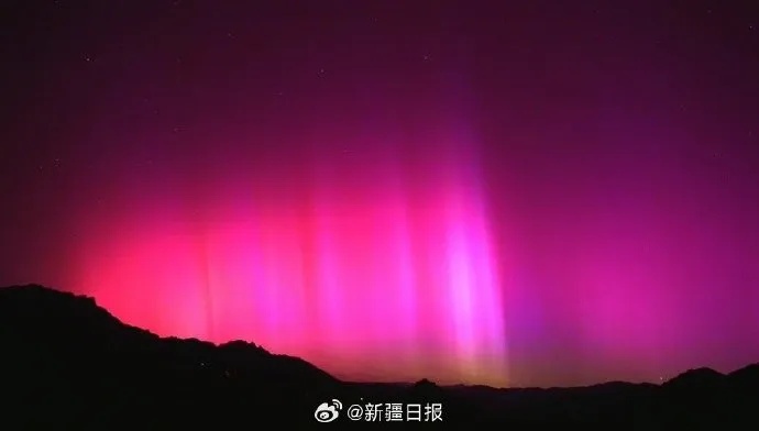 绝美极光刷屏！地磁暴红色预警发布，网友：需要放假躲一下吗？