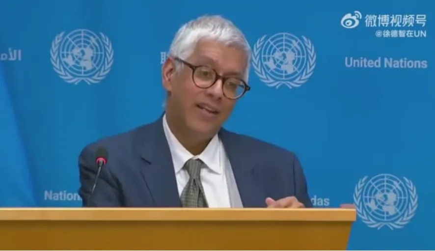 联合国回应以代表撕碎《联合国宪章》:我见多了 联合国回应以代表撕碎《联合国宪章》:我见多了