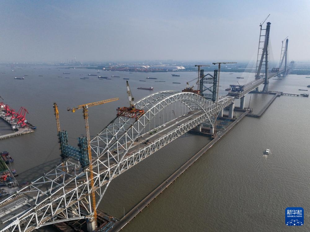 常泰长江大桥建设有序推进