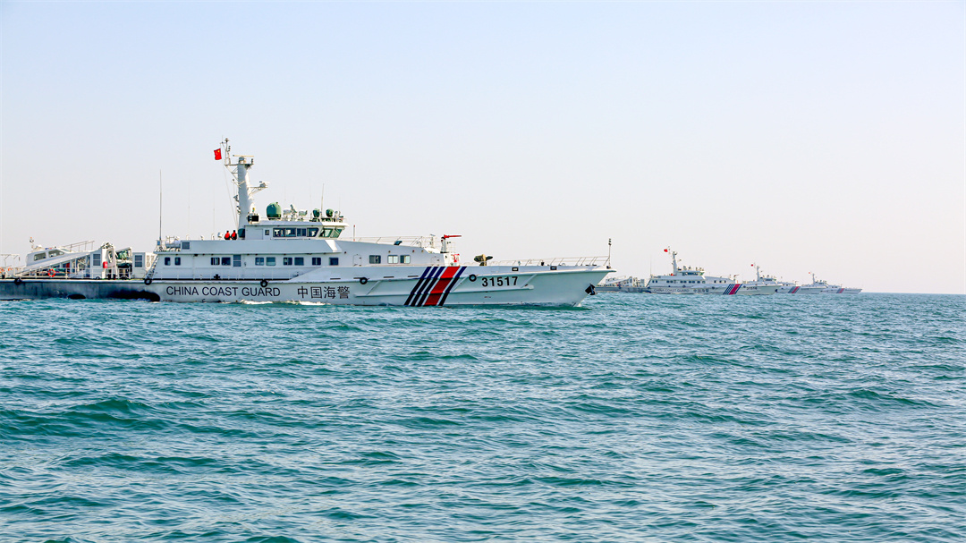 中国海警局北海分局严抓伏季休渔海上执法 中国海警局北海分局严抓伏季休渔海上执法