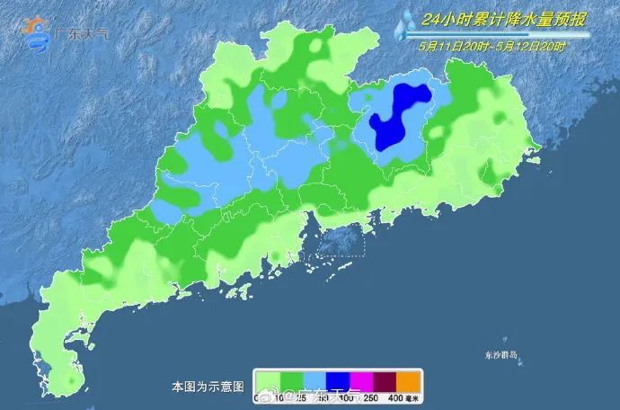 广东新一轮强降水来袭！冰雹+10级大风 周末又“泡汤”