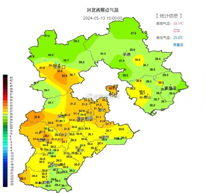 雷阵雨或阵雨+阵风9级！小心强对流！河北未来三天……