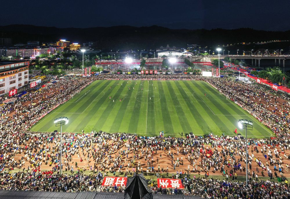 取经中国贵州 非洲“村超”激战正酣