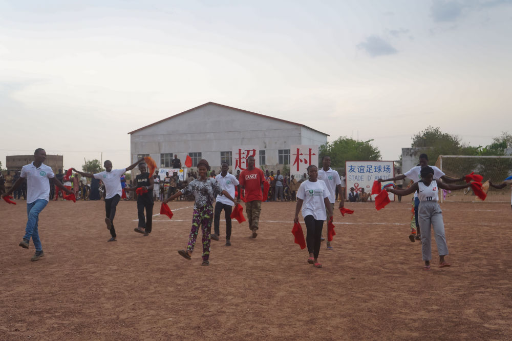 取经中国贵州 非洲“村超”激战正酣