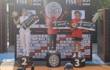 祝贺！商春松夺中国跑酷队首枚世界杯金牌