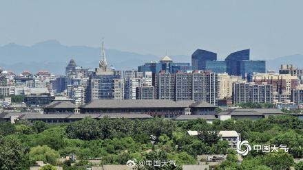 北京能见度拉到满格了 城市尽收眼底可见远山 北京能见度拉到满格了 城市尽收眼底可见远山