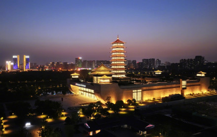 好美！大运河博物馆夜景太美了