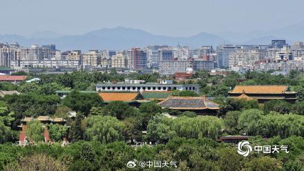 北京能见度拉到满格了 城市尽收眼底可见远山 北京能见度拉到满格了 城市尽收眼底可见远山