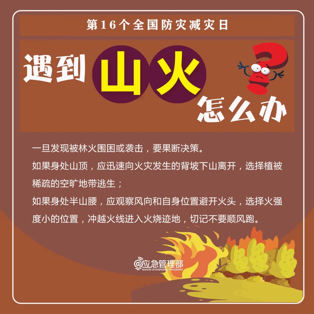 这些实用防灾减灾知识请收好