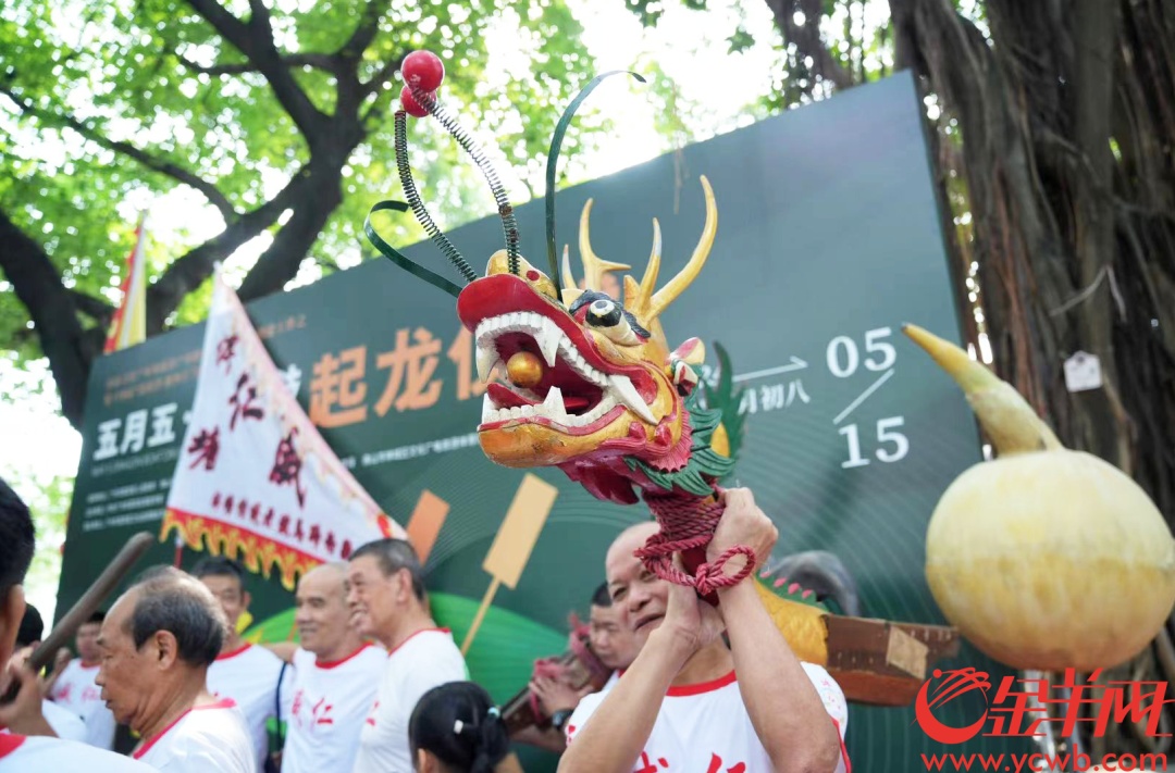 端午临近，“藏龙”唤醒！广州多区举行龙船“起龙”仪式