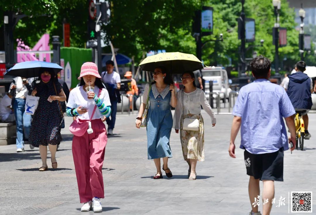 武汉直冲34℃,新一轮雨水马上到 武汉直冲34℃,新一轮雨水马上到