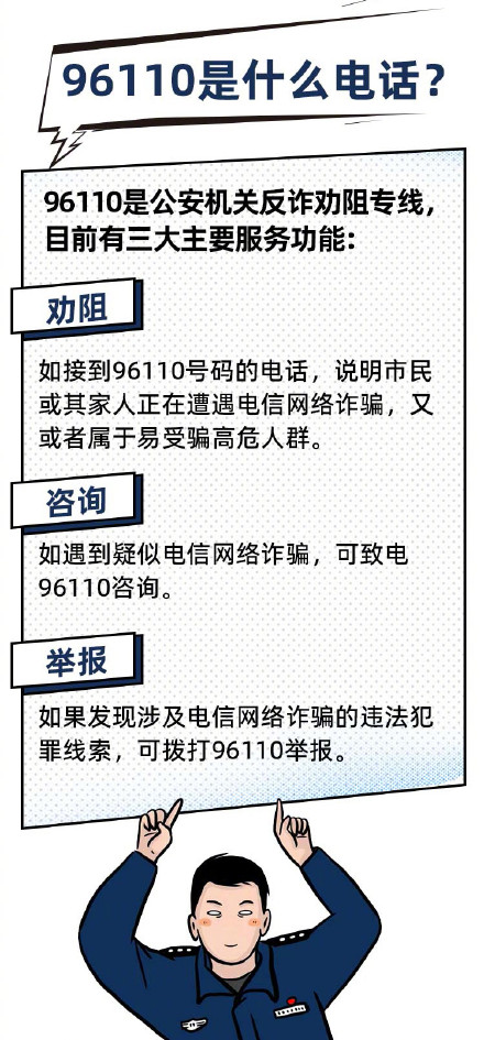 96110来电一定要接