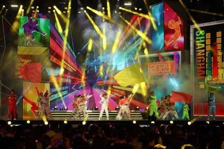 奥运会资格系列赛上海站举行欢迎盛典 奥运会资格系列赛上海站举行欢迎盛典