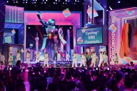 奥运会资格系列赛上海站举行欢迎盛典 奥运会资格系列赛上海站举行欢迎盛典