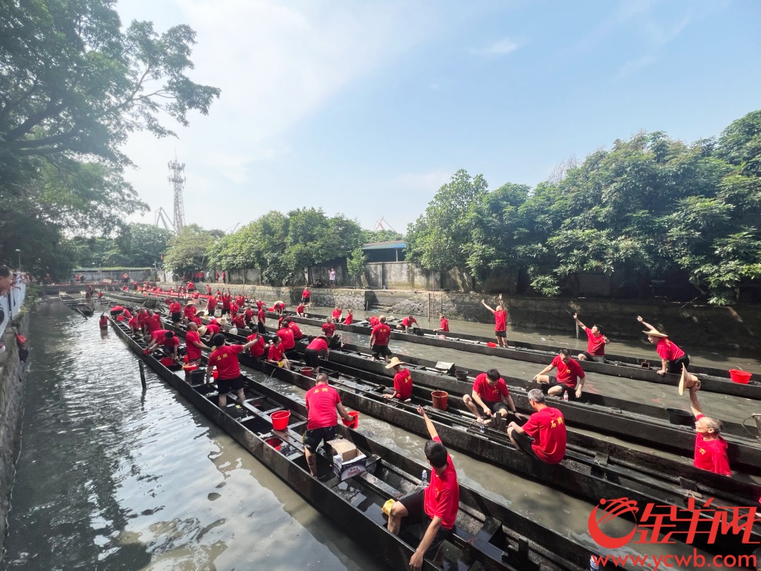 端午临近，“藏龙”唤醒！广州多区举行龙船“起龙”仪式